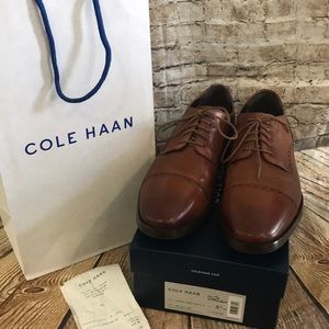cole haan jefferson grand wingtip oxford